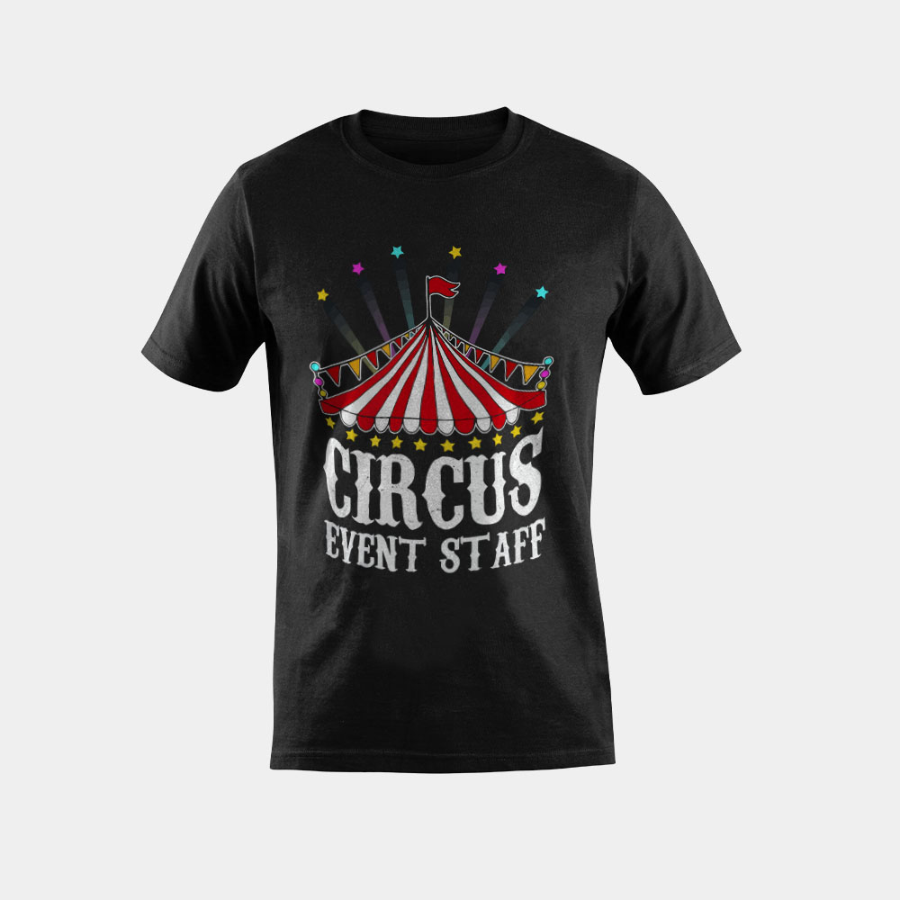 Vintage Costume Event Circus Staff Themed Birthday Party T-Shirt