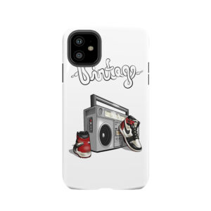 Vintage Hip-Hop Basketball Graphic Tough Phone Case