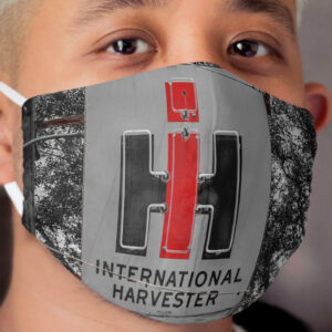 Vintage IH Neon Cloth Face Mask