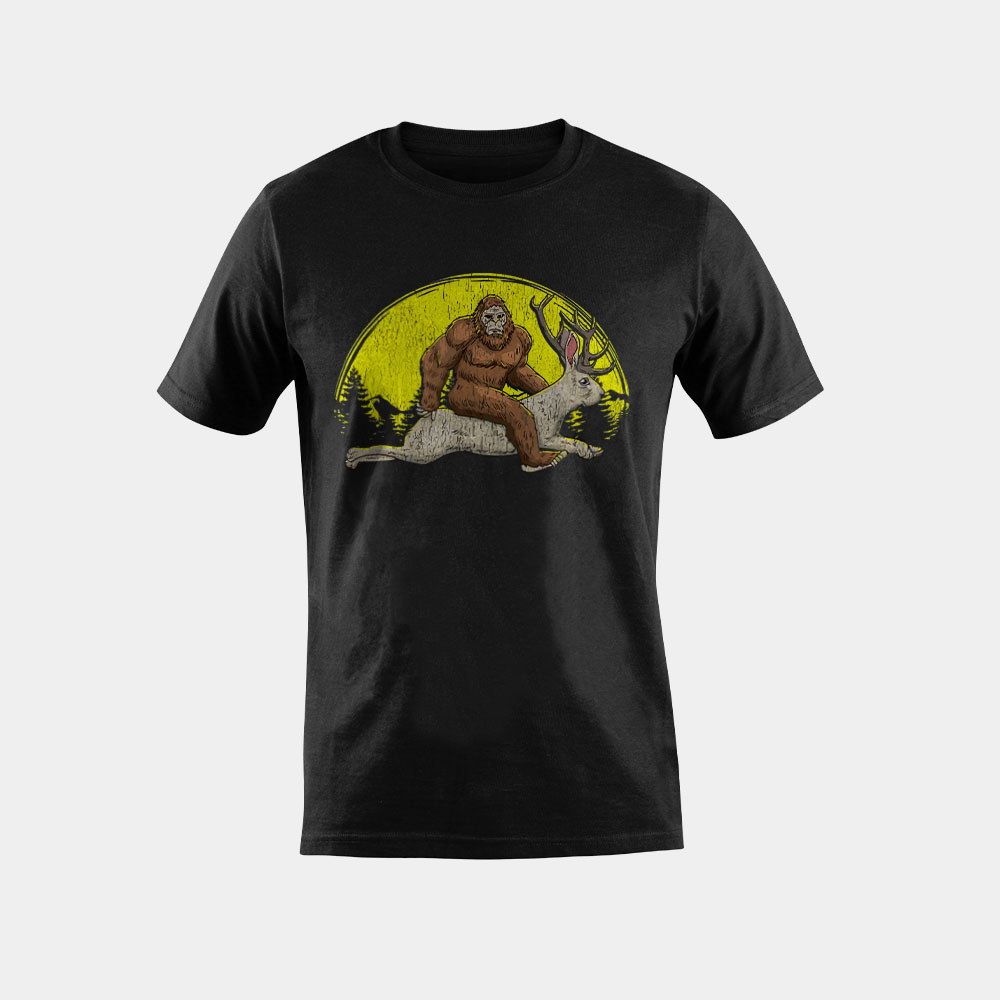 Vintage Jackalope tshirt Cryptozoology shirt gift idea T-Shirt