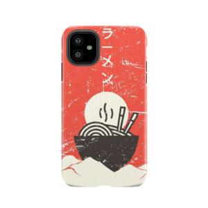 Vintage Japanese Anime Ramen Tough Phone Case