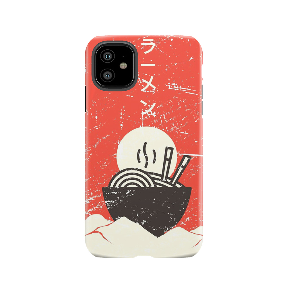 Vintage Japanese Anime Ramen Tough Phone Case