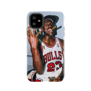Vintage Michael Jordan Threepeat Tough Phone Case