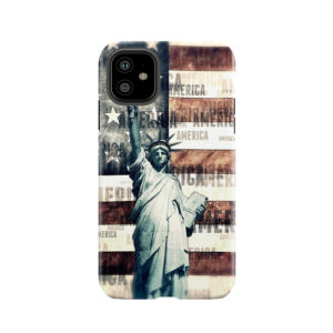 Vintage Patriotic American Liberty Tough Phone Case