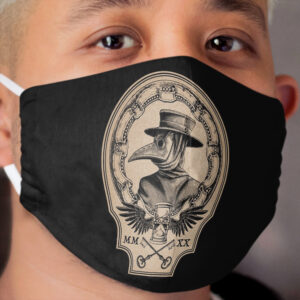 Vintage Plague Doctor Cloth Face Mask