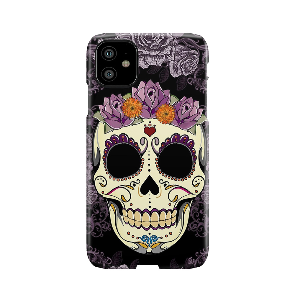 Vintage Skull And Roses Phone Case