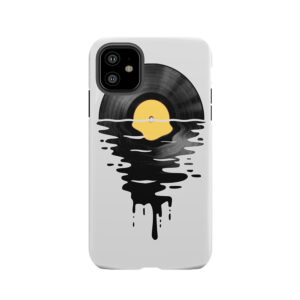 Vinyl Lp Music Record Sunset Yellow Tough Phone Case
