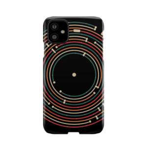 Vinyl Music Metro Record Map Labyrinth Phone Case