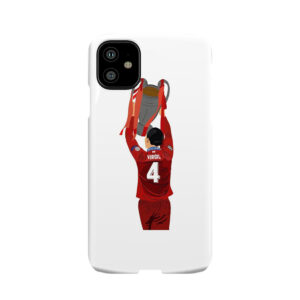Virgil Van Dijk - Trophy Lift - Liverpool Phone Case