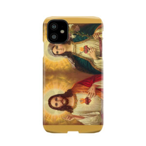 Virgin Mary And Jesus Immaculate Heart Religion Catholic Phone Case