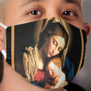 virgin mary holy art Cloth Face Mask