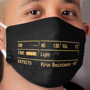 Virus Resistance + Cloth Face Mask