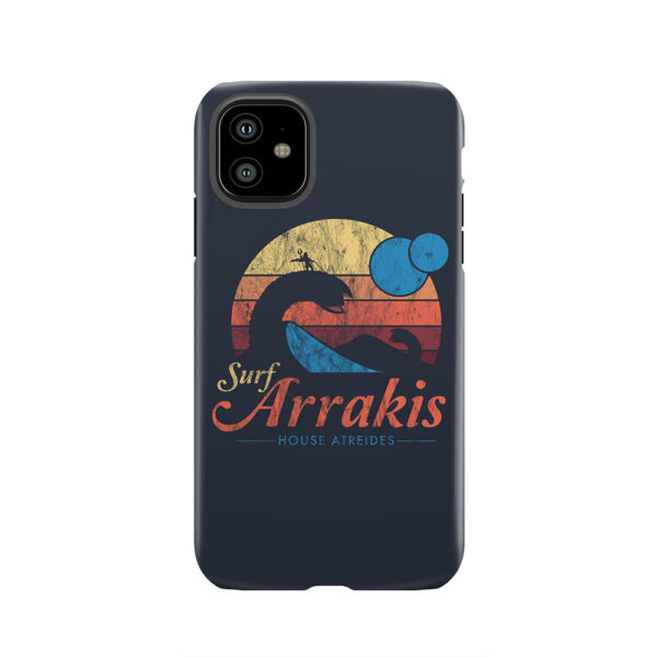 Visit Arrakis - Vintage Distressed Surf - Dune - Sci Fi Tough Phone Case