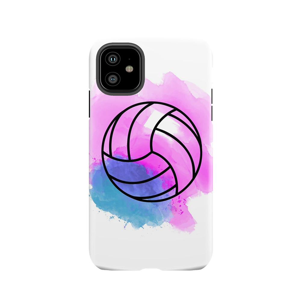 Volleyball Watercolor Tough Phone Case