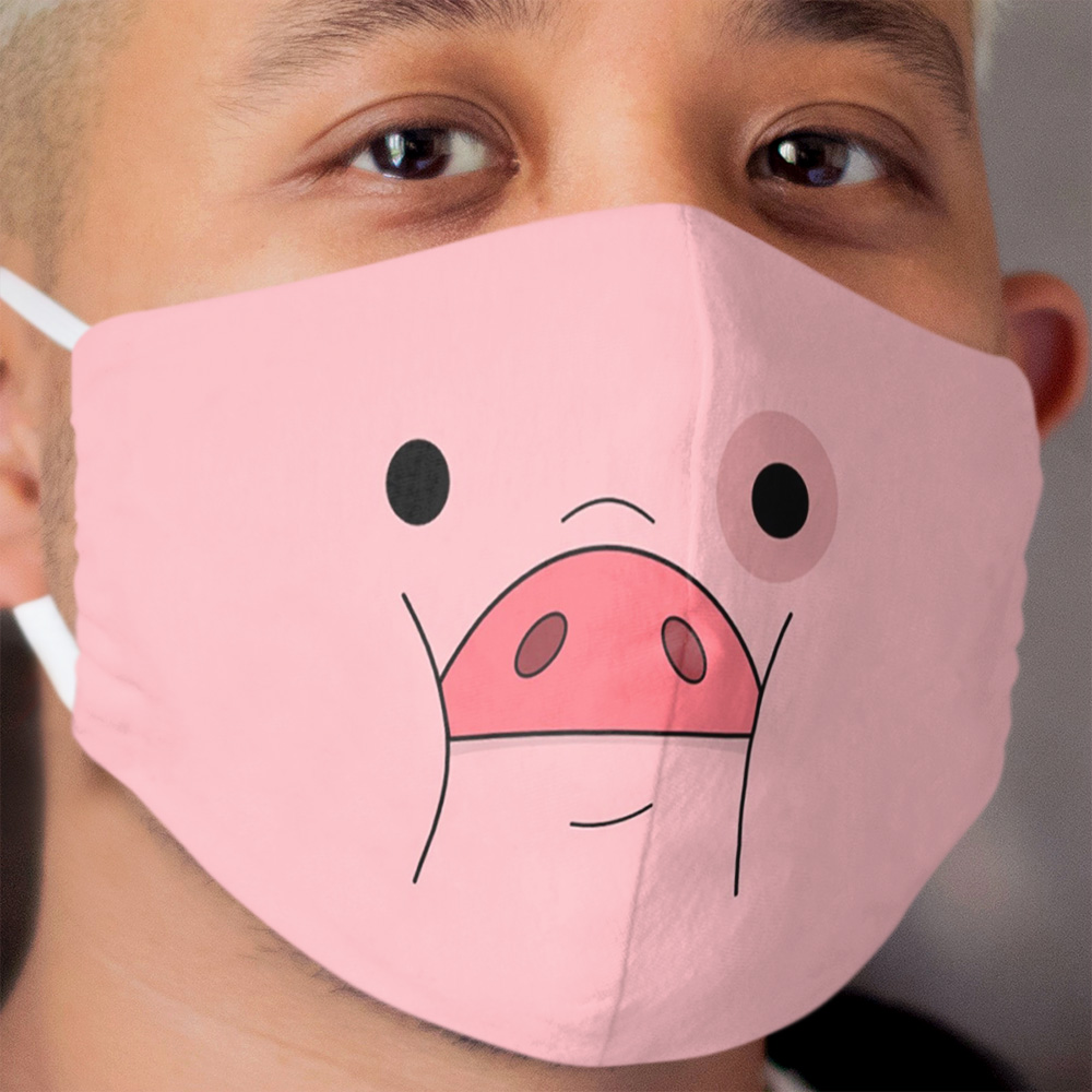 Waddles The Pig Gravity Falls Cloth Face Mask
