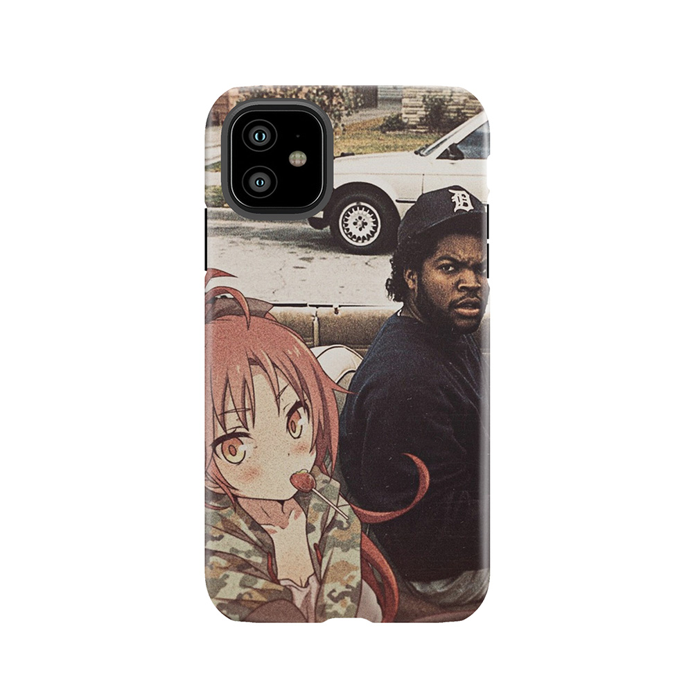 Waifuz N The Hood Feat Kyoko Sakura Tough Phone Case
