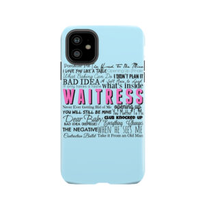 Waitress Original Cast Recording Tough Phone Case