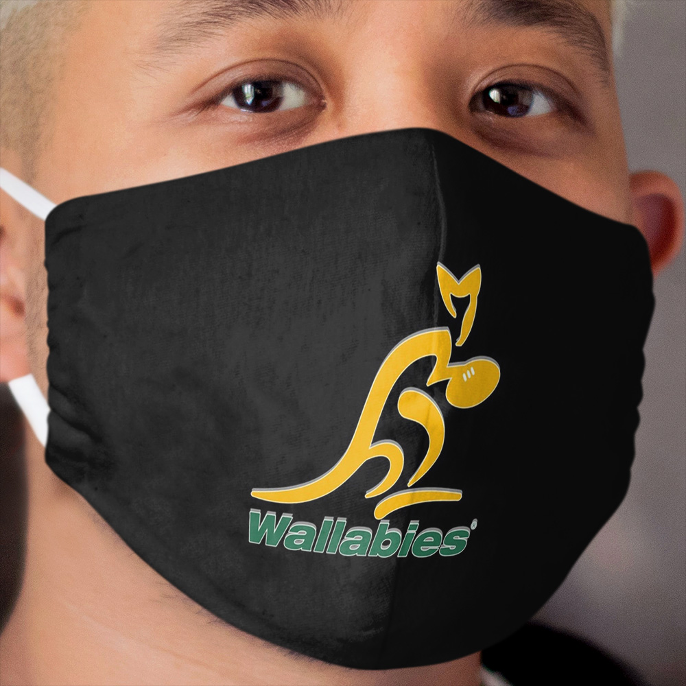 Wallabies Rugby Cloth Face Mask