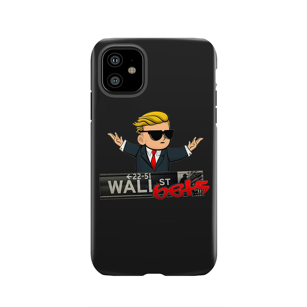 wallstreetbets wsb reddit Tough Phone Case