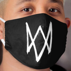 Watch Dogs Fox Cloth Face Mask