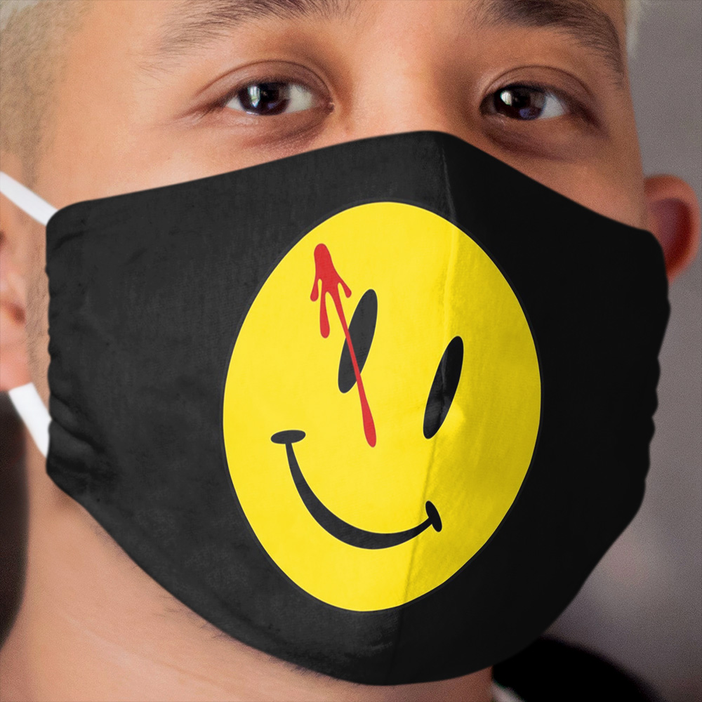 Watchmen smiley Cloth Face Mask