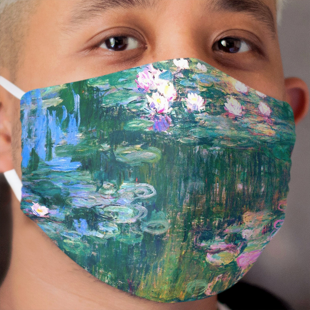 Water Lilies monet Cloth Face Mask