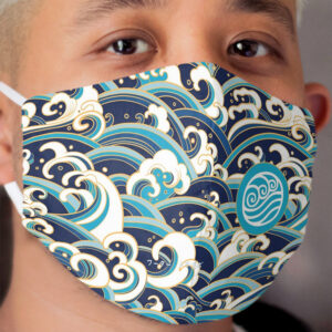 Water Tribe Cloth Face Mask [STAY GOLDEN] Cloth Face Mask