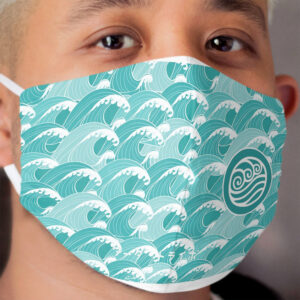 Water Tribe Cloth Face Mask [WAVE] Cloth Face Mask