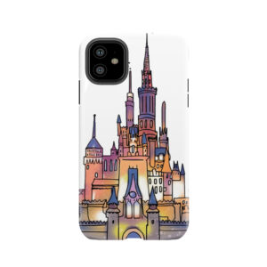 Watercolor Castle Tough Phone Case