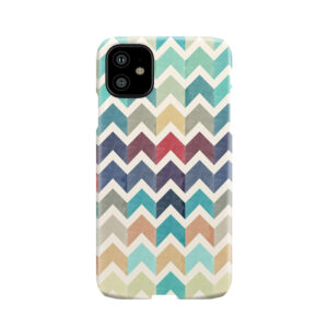 Watercolor Chevron Pattern Phone Case