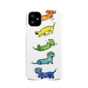 Watercolor Dachshunds Phone Case
