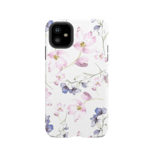 Watercolor Flowers Tough Phone Case