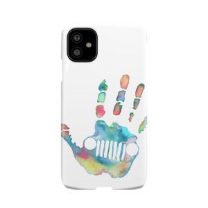 Watercolor Jeep Wave 2 Phone Case