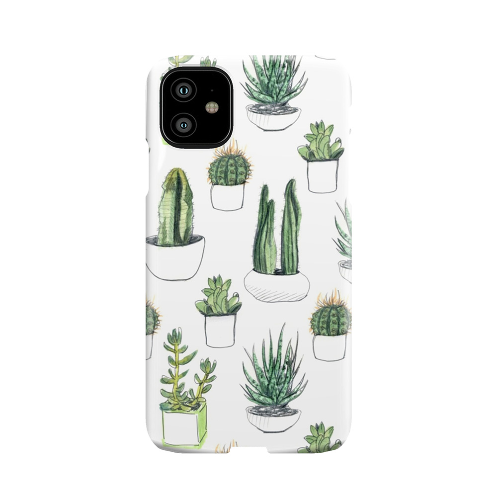 Watercolour Cacti & Succulents Phone Case