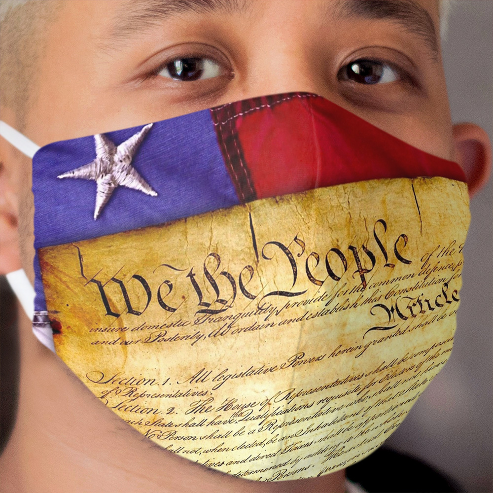 We the People Cloth Face Mask