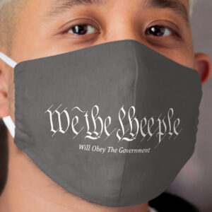 We The Sheeple Cloth Face Mask