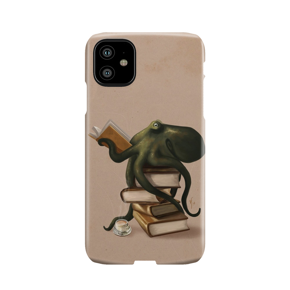 Well-Read Octopus Phone Case