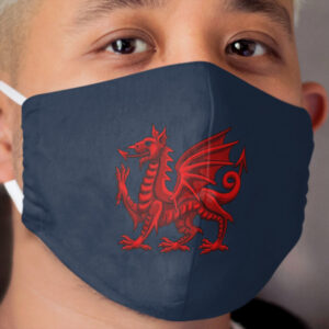 Welsh Red Dragon Cloth Face Mask