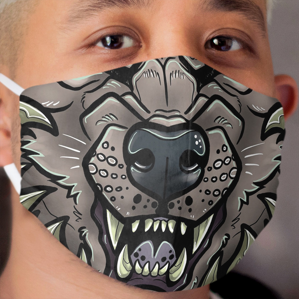 Werewolf Cloth Face Mask