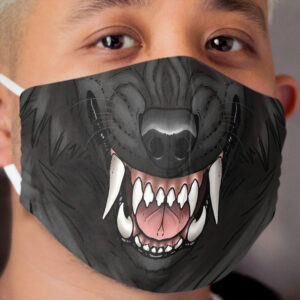 Werewolf Moon Cloth Face Mask
