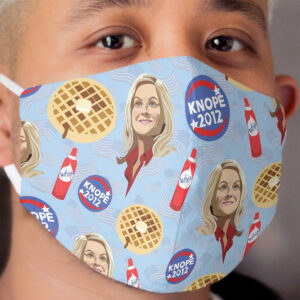 What's Important: Friends, Waffles, and Work Cloth Face Mask