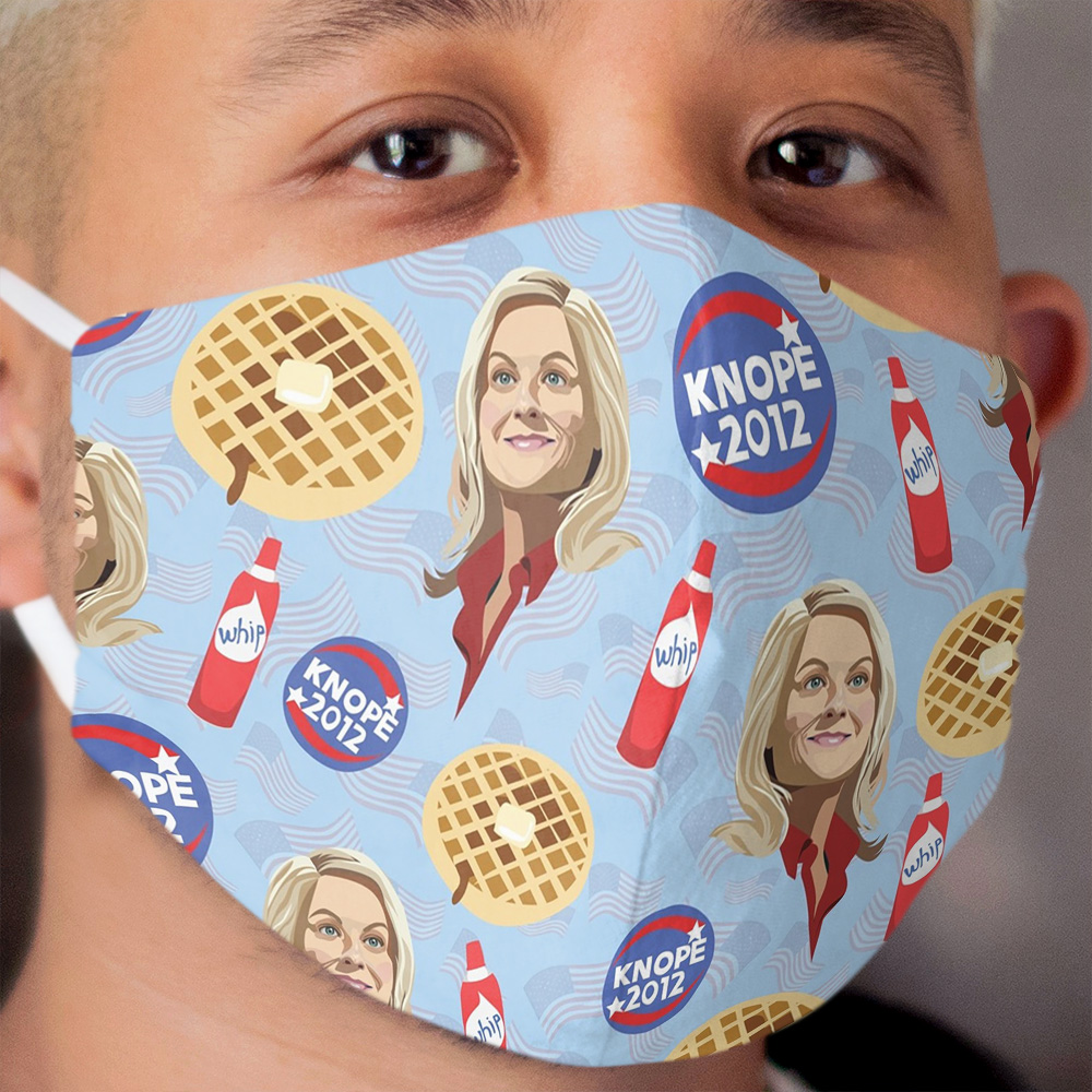 What's Important: Friends, Waffles, and Work Cloth Face Mask