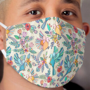 Whimsical Summer Flight Cloth Face Mask
