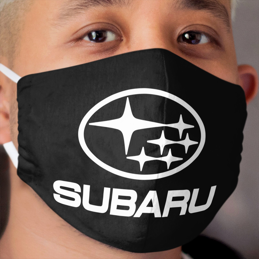 WHITE LOGO Cloth Face Mask