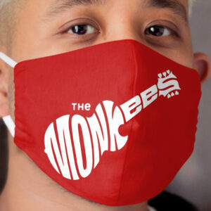 White Monkees Cloth Face Mask