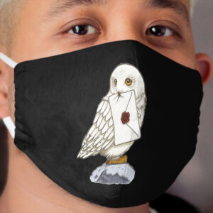 White Owl Cloth Face Mask