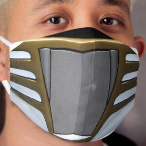 White Ranger Cloth Face Mask