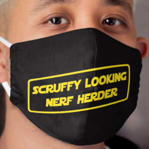 Who's Scruffy Looking? Cloth Face Mask