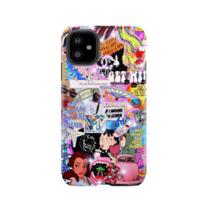 Wild Collage Tough Phone Case