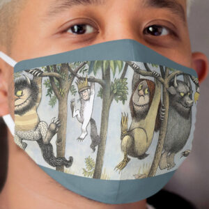 wild monsters swingin Cloth Face Mask